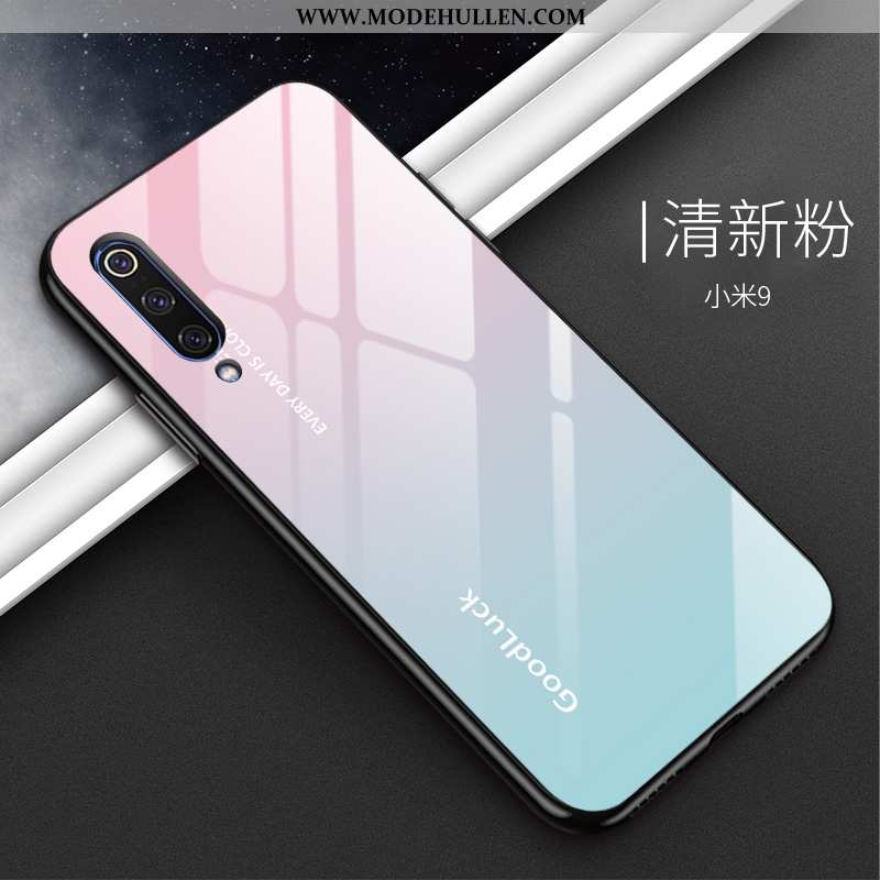 Hülle Xiaomi Mi 9 Trend Schutz Mini Spiegel Persönlichkeit Mode Weiße