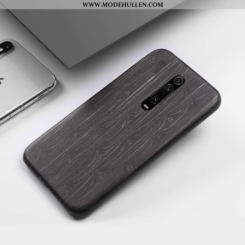 Hülle Xiaomi Mi 9t Aus Holz Schutz Handy Rot Qualität Anti-sturz Kreativ Braun