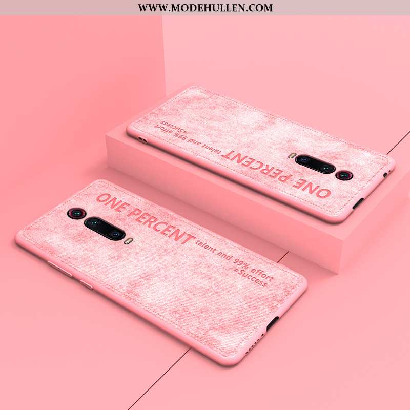 Hülle Xiaomi Mi 9t Dünne Silikon Case Anti-sturz Mini Rosa