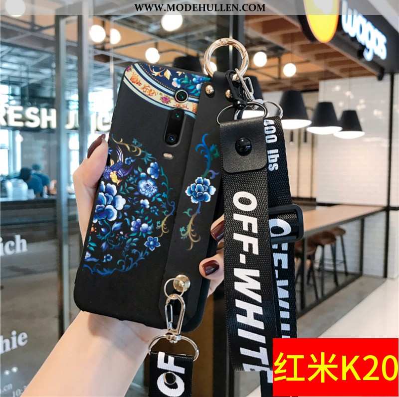 Hülle Xiaomi Mi 9t Hängende Verzierungen Persönlichkeit Trend Handy Case Schutz Rote