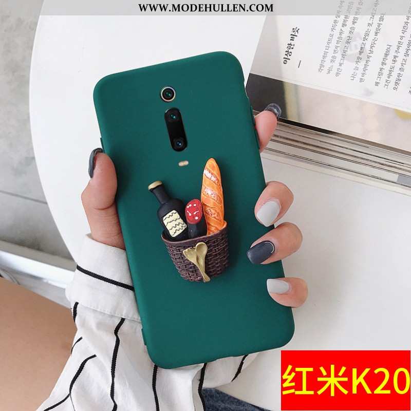 Hülle Xiaomi Mi 9t Kreativ Nette Dunkelgrün Rot Mini Anti-sturz Alles Inklusive Grün