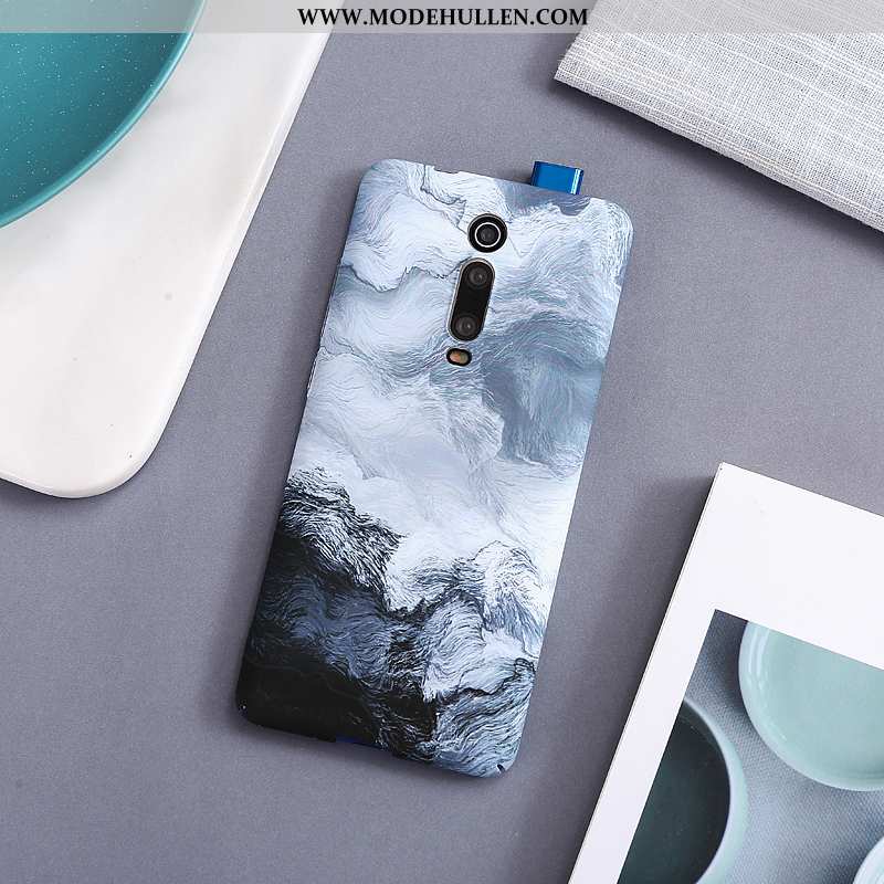 Hülle Xiaomi Mi 9t Kreativ Super Blau Anti-sturz Persönlichkeit Handy Schwer