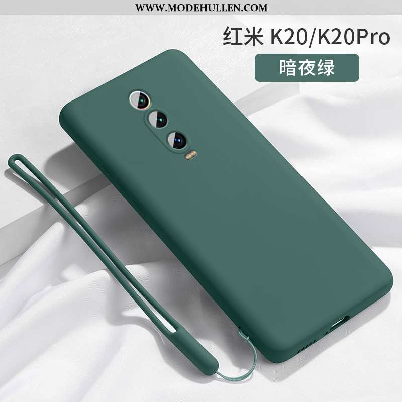 Hülle Xiaomi Mi 9t Kreativ Trend Case Weiche Hängende Verzierungen Handy Grün Türkis