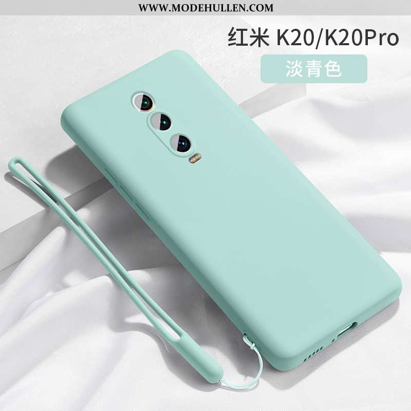 Hülle Xiaomi Mi 9t Kreativ Trend Case Weiche Hängende Verzierungen Handy Grün Türkis