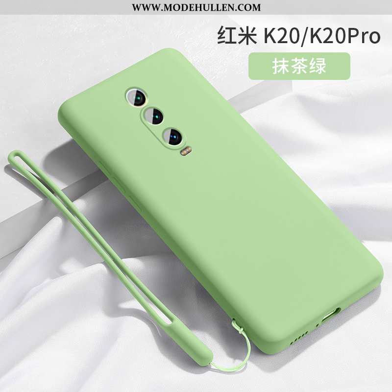 Hülle Xiaomi Mi 9t Kreativ Trend Case Weiche Hängende Verzierungen Handy Grün Türkis