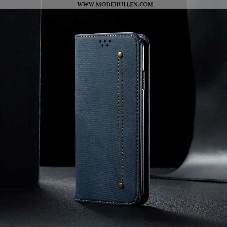 Hülle Xiaomi Mi 9t Lederhülle Echt Leder Schutz Mini Folio Handy Braun