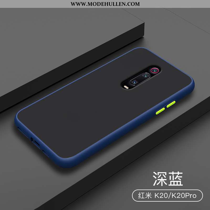 Hülle Xiaomi Mi 9t Nubuck Kreativ Silikon Schutz Mini Alles Inklusive Dunkelblau