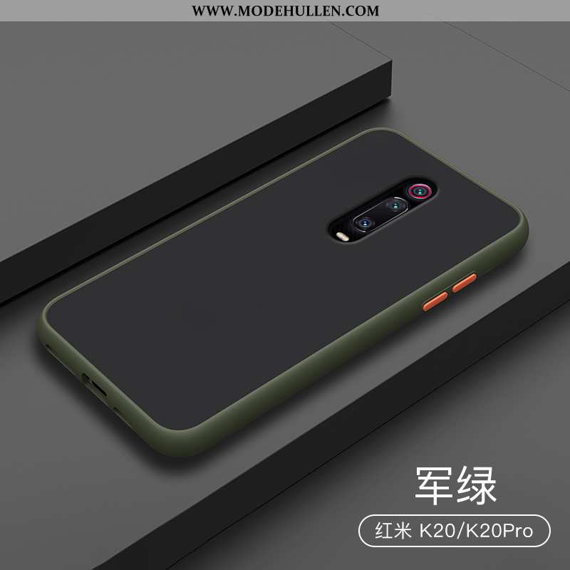 Hülle Xiaomi Mi 9t Nubuck Kreativ Silikon Schutz Mini Alles Inklusive Dunkelblau