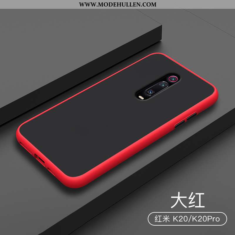 Hülle Xiaomi Mi 9t Nubuck Kreativ Silikon Schutz Mini Alles Inklusive Dunkelblau
