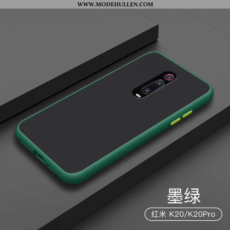 Hülle Xiaomi Mi 9t Nubuck Kreativ Silikon Schutz Mini Alles Inklusive Dunkelblau