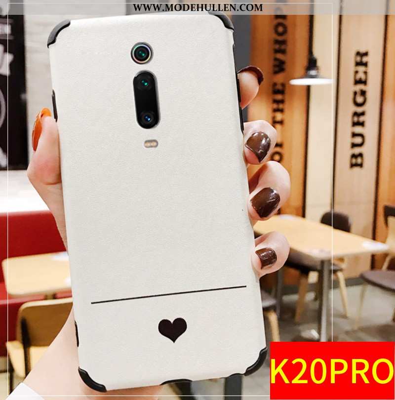 Hülle Xiaomi Mi 9t Pro Kreativ Prägung Handy Ballon Silikon Case Rot Weiße