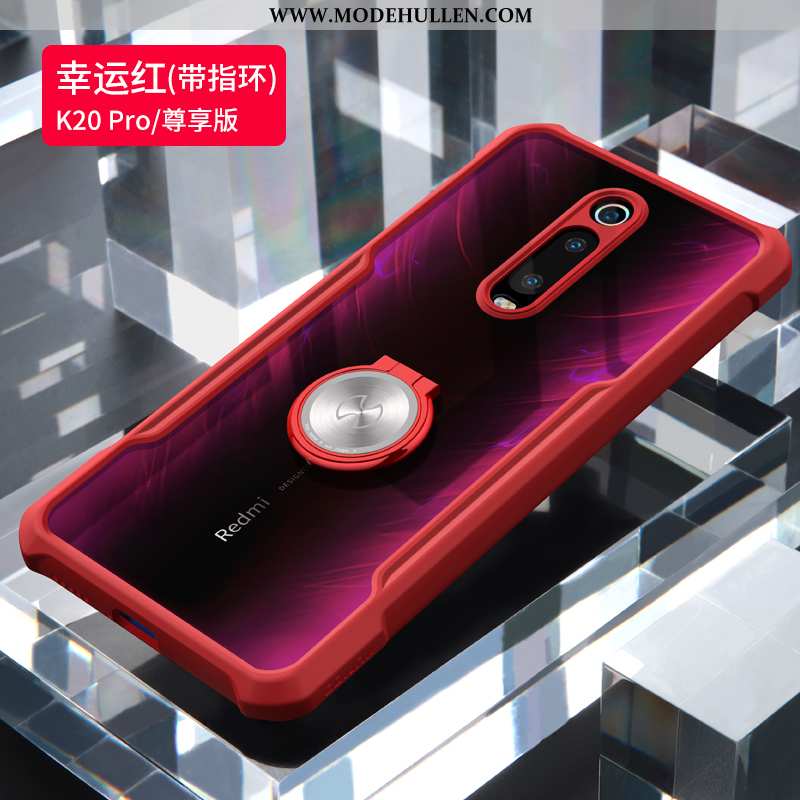 Hülle Xiaomi Mi 9t Pro Nubuck Persönlichkeit Anti-sturz Rot Silikon Kreativ Blau