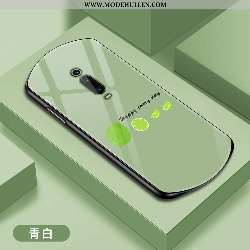 Hülle Xiaomi Mi 9t Pro Schutz Glas Alles Inklusive Persönlichkeit Kreativ Handy Rot Grün