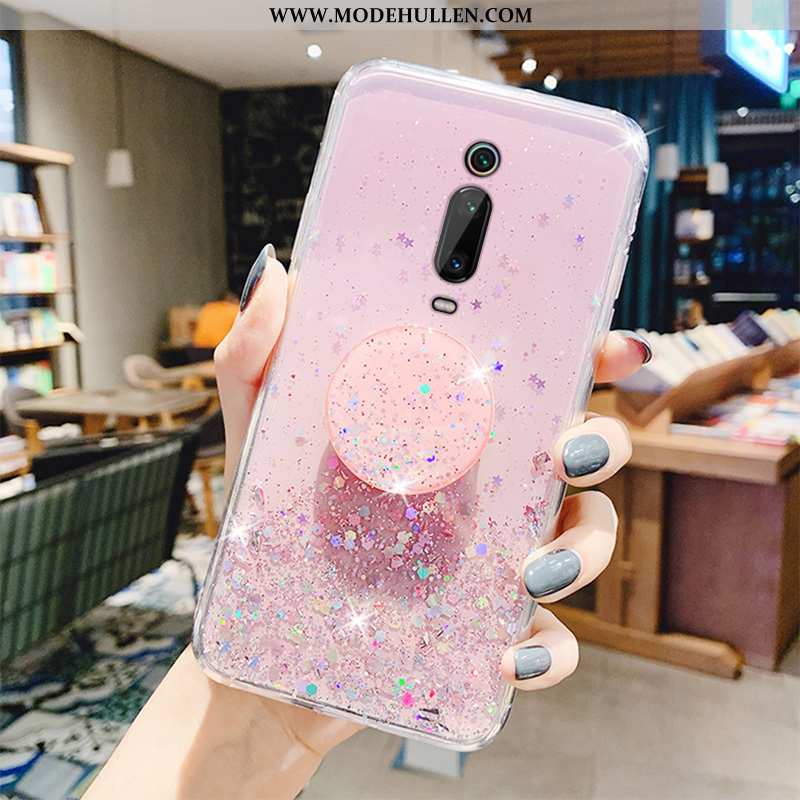 Hülle Xiaomi Mi 9t Pro Transparent Persönlichkeit Case Rot Schutz Rosa Trend