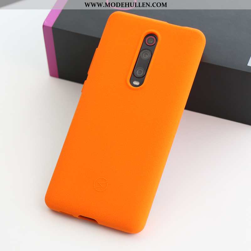 Hülle Xiaomi Mi 9t Pro Weiche Silikon Anti-sturz Stoff Rutschfest Case Einfach Blau