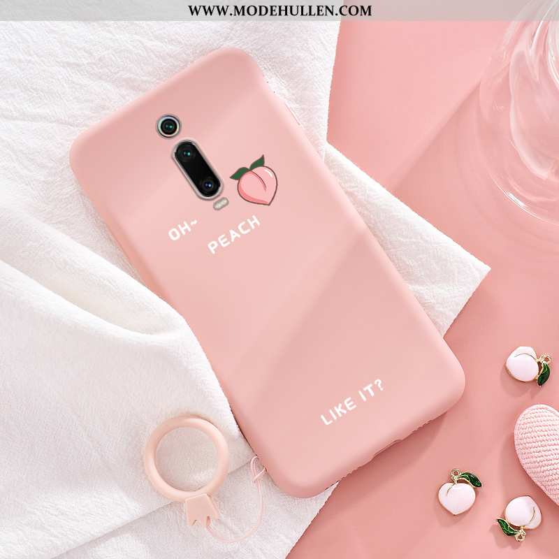 Hülle Xiaomi Mi 9t Silikon Schutz Handy Blau Neu Rosa Einfach