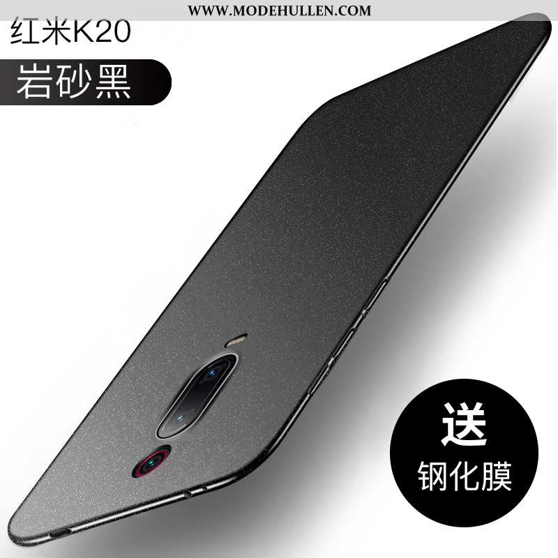 Hülle Xiaomi Mi 9t Super Dünne Case Handy Magnetismus Persönlichkeit Nubuck Blau