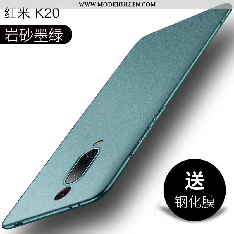 Hülle Xiaomi Mi 9t Super Dünne Case Handy Magnetismus Persönlichkeit Nubuck Blau