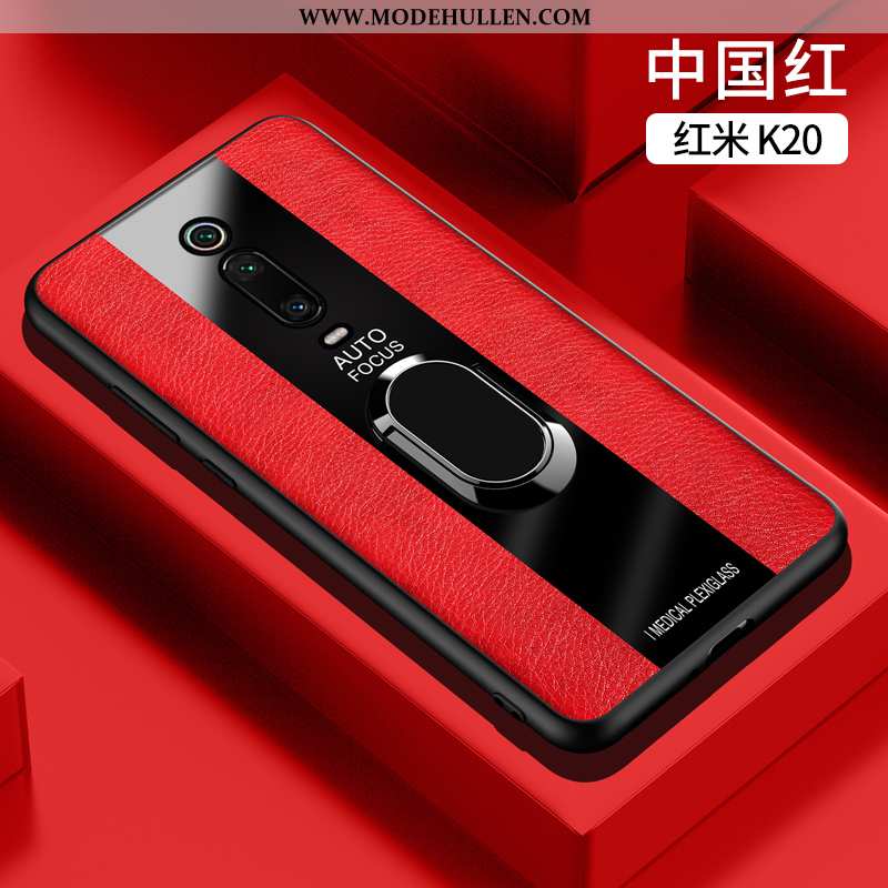 Hülle Xiaomi Mi 9t Super Weiche Case Dünne Mini Ring Rote