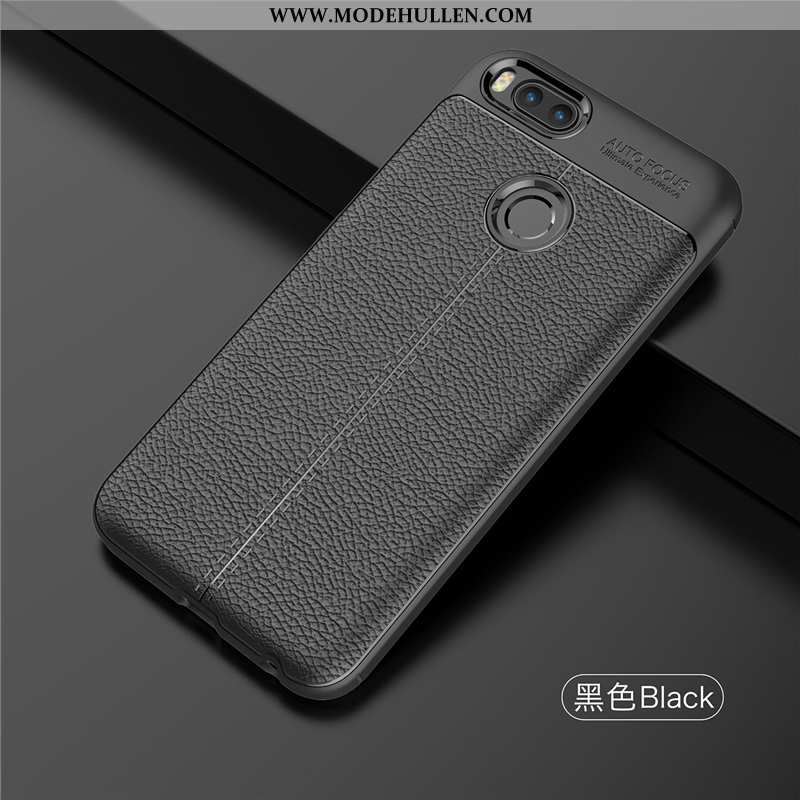 Hülle Xiaomi Mi A1 Persönlichkeit Kreativ Case High-end Alles Inklusive Handy Dunkelblau