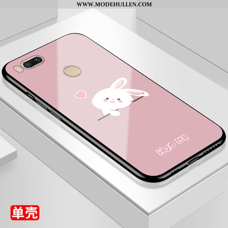Hülle Xiaomi Mi A1 Schutz Karikatur Mini Alles Inklusive Anti-sturz Bär Weiße