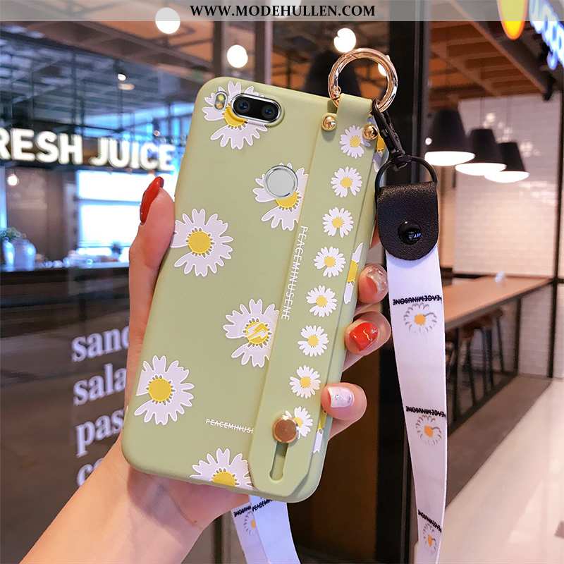 Hülle Xiaomi Mi A1 Silikon Schutz Persönlichkeit Case Anti-sturz Alles Inklusive Chrysanthemes Lila