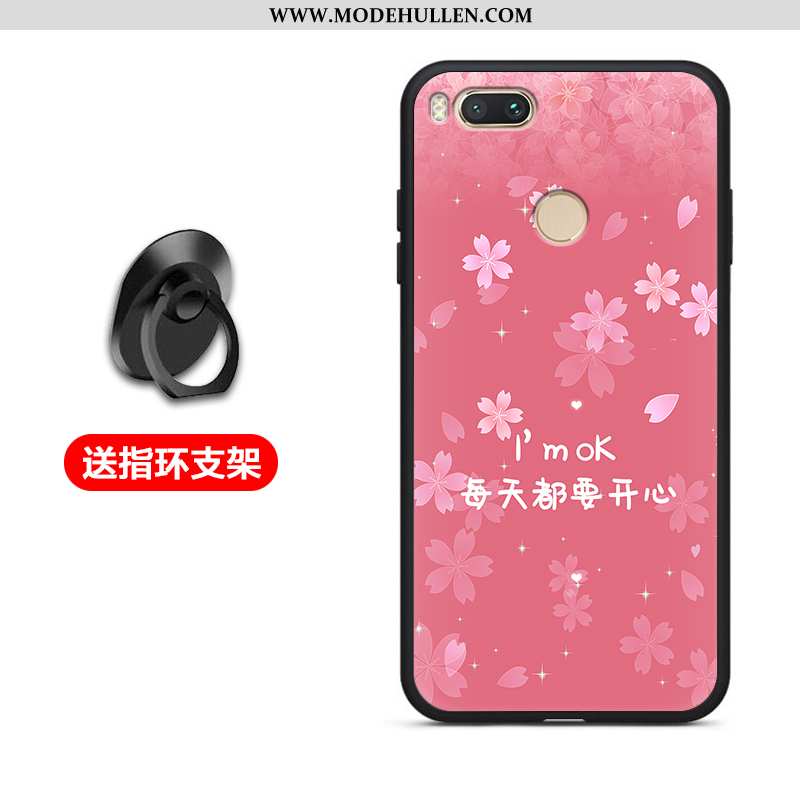 Hülle Xiaomi Mi A1 Silikon Schutz Weiche Schwarz Case Anti-sturz Mini