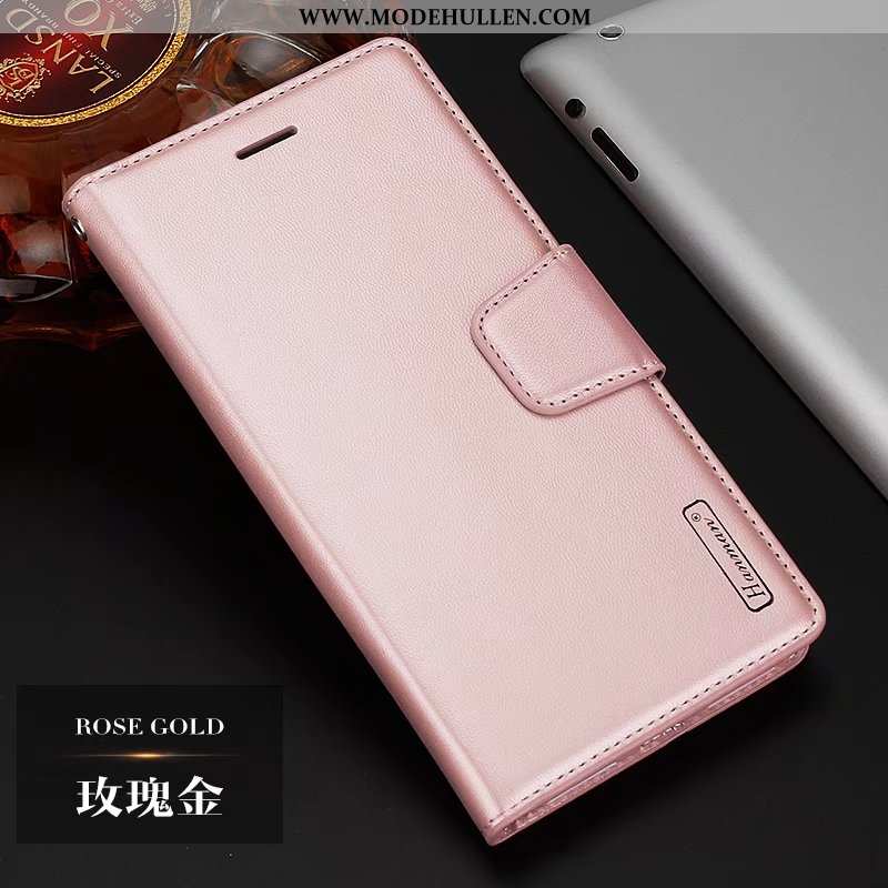 Hülle Xiaomi Mi A1 Weiche Schutz Mini Rosa Echt Leder Handy Alles Inklusive
