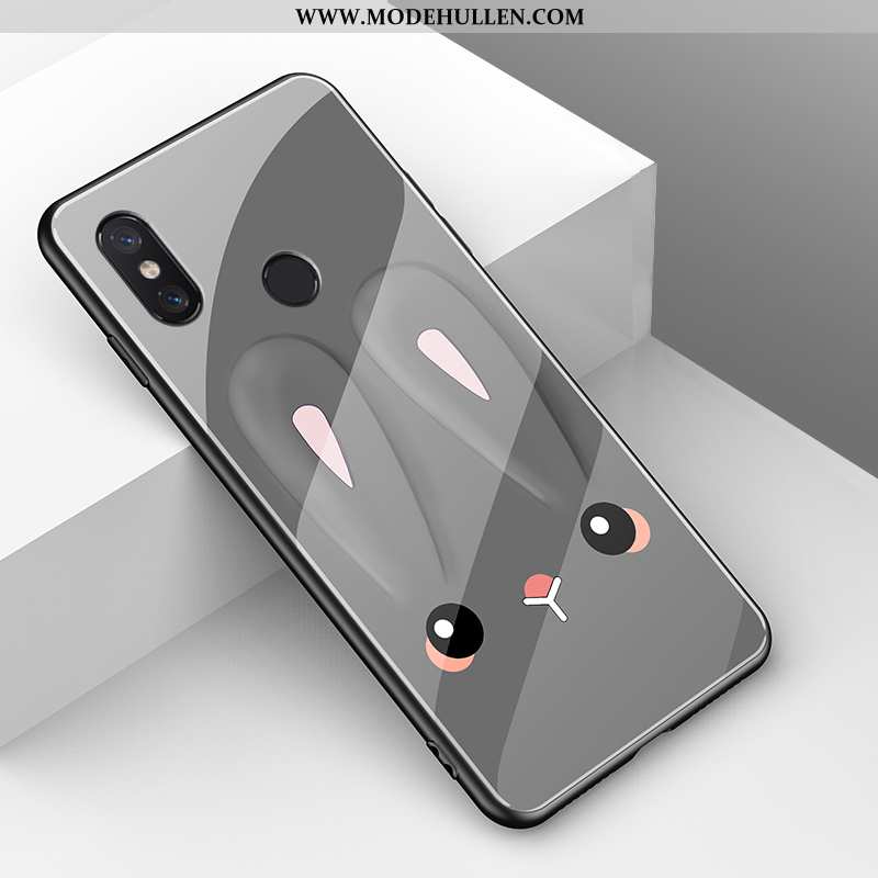 Hülle Xiaomi Mi A2 Lite Schutz Glas Einfach Case Alles Inklusive Kreativ Handy Lila