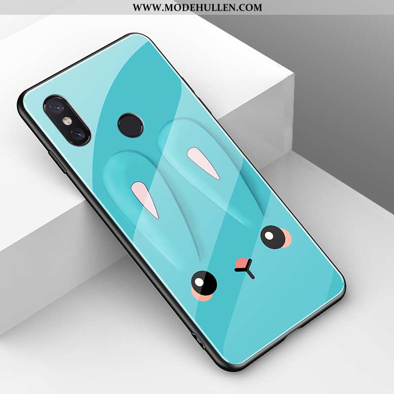 Hülle Xiaomi Mi A2 Lite Schutz Glas Einfach Case Alles Inklusive Kreativ Handy Lila