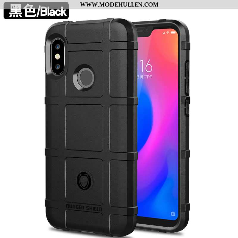 Hülle Xiaomi Mi A2 Lite Silikon Schutz Case Dicke Trend Ballon Braun