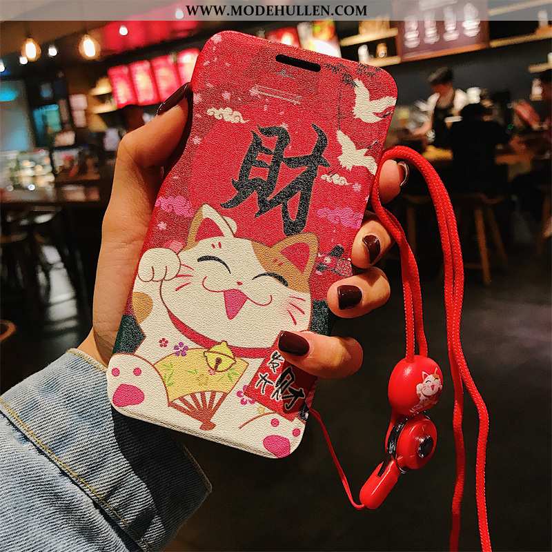 Hülle Xiaomi Mi A2 Persönlichkeit Kreativ Clamshell Schutz Weiche Anti-sturz Rote