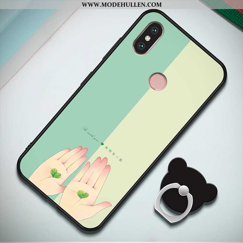 Hülle Xiaomi Mi A2 Schutz Persönlichkeit Case Weiche Silikon Rosa Halterung