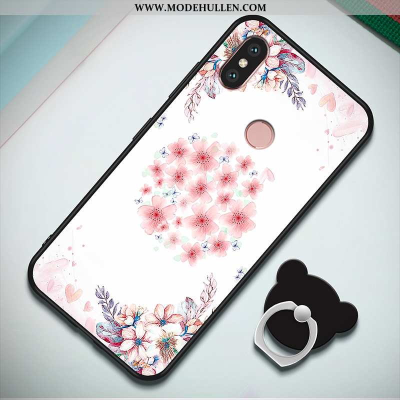 Hülle Xiaomi Mi A2 Schutz Persönlichkeit Case Weiche Silikon Rosa Halterung