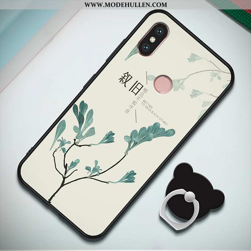 Hülle Xiaomi Mi A2 Schutz Persönlichkeit Case Weiche Silikon Rosa Halterung