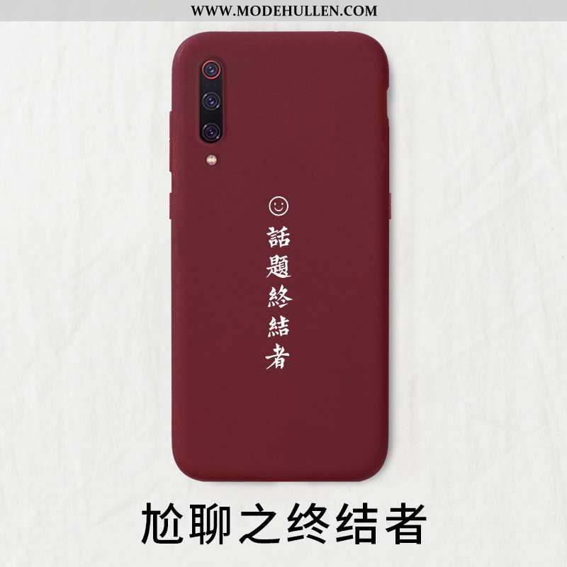 Hülle Xiaomi Mi A3 Handy Rot Mini Beige