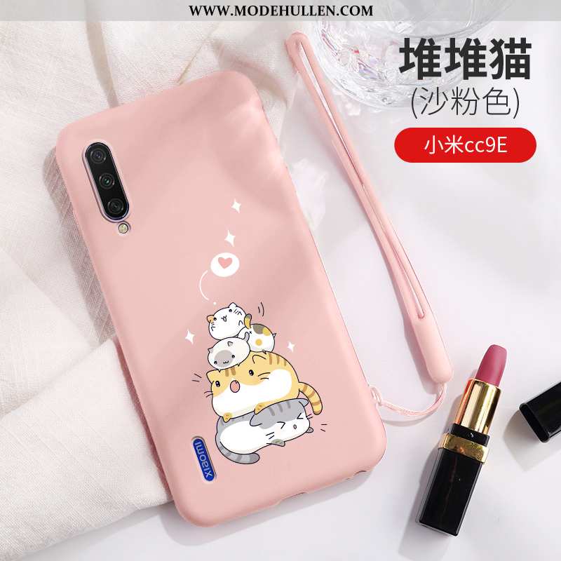 Hülle Xiaomi Mi A3 Kreativ Karikatur Super Handy Case Blau Silikon