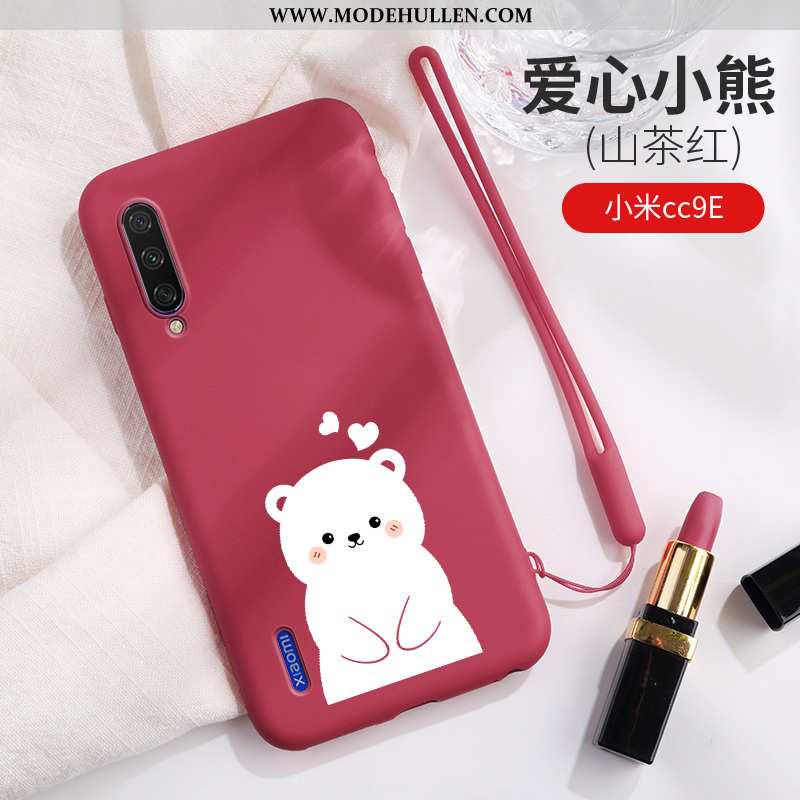 Hülle Xiaomi Mi A3 Kreativ Karikatur Super Handy Case Blau Silikon