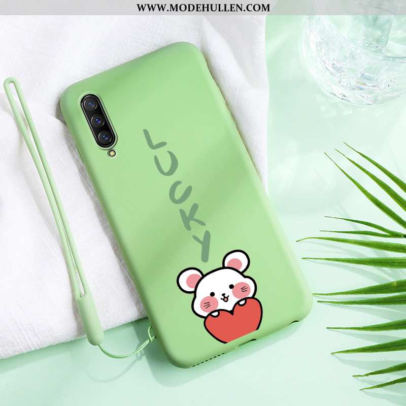 Hülle Xiaomi Mi A3 Kreativ Trend Liebhaber Silikon Case Gelb Mode Gelbe