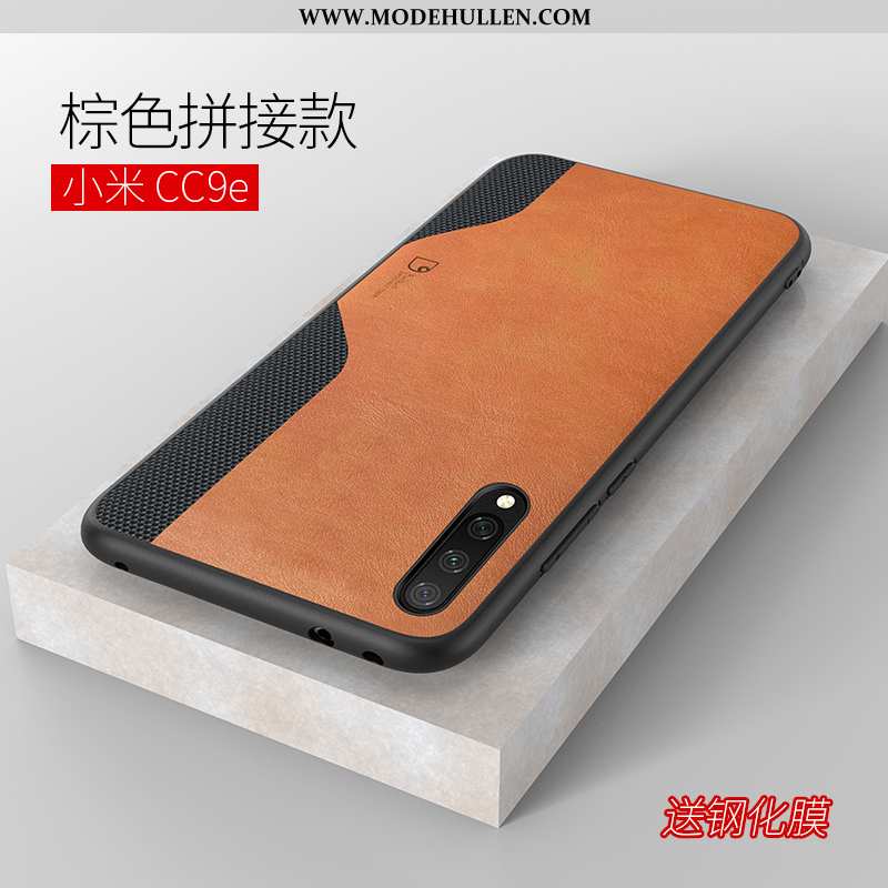 Hülle Xiaomi Mi A3 Muster Super Nylon Nubuck Schutz Dreidimensional Braun