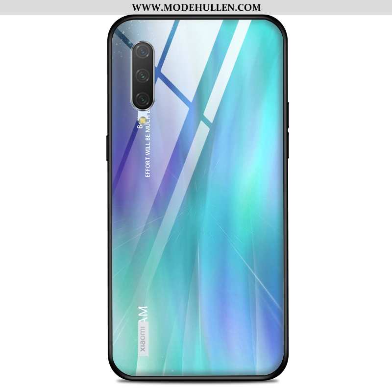 Hülle Xiaomi Mi A3 Persönlichkeit Trend Einfach Super Dünne Farbverlauf Silikon Blau