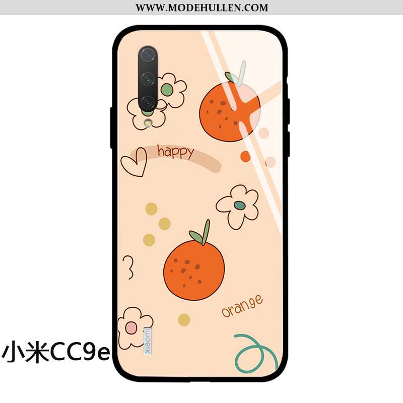 Hülle Xiaomi Mi A3 Schutz Glas Erdbeere Mini Weiche Anti-sturz Muster Rosa