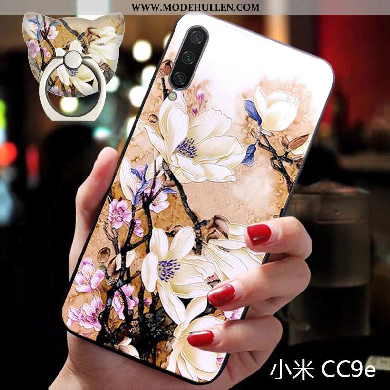 Hülle Xiaomi Mi A3 Schutz Persönlichkeit Anti-sturz Case Mini Chinesische Art Blau