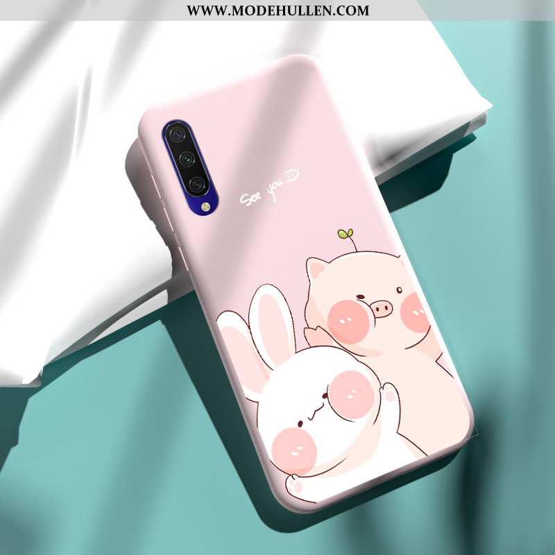 Hülle Xiaomi Mi A3 Weiche Dünne Mini Rosa Silikon Schutz Handy