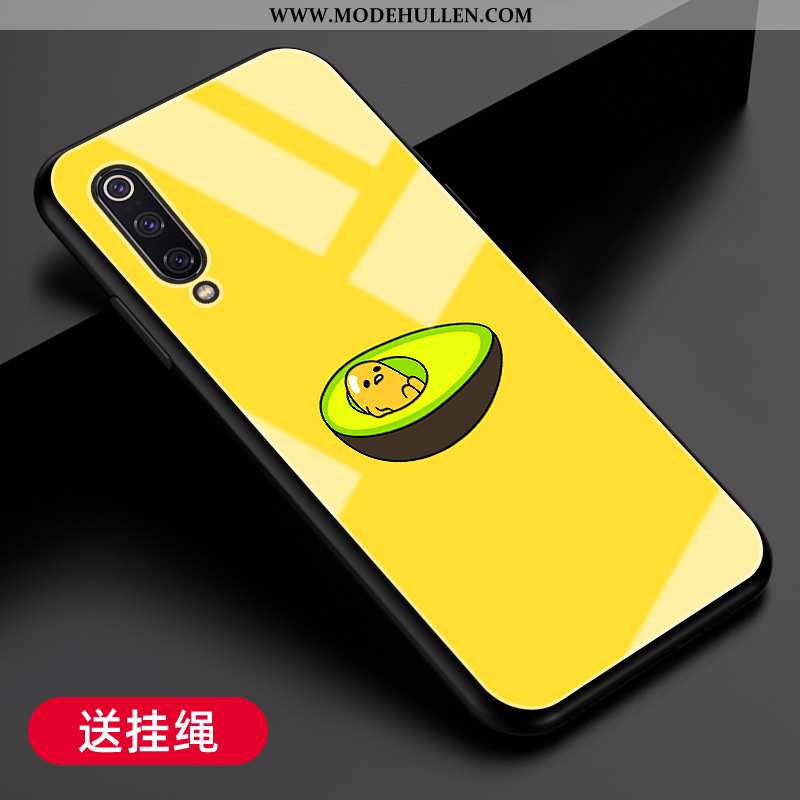 Hülle Xiaomi Mi A3 Weiche Silikon Hängende Verzierungen Case Frisch Gelb Gelbe