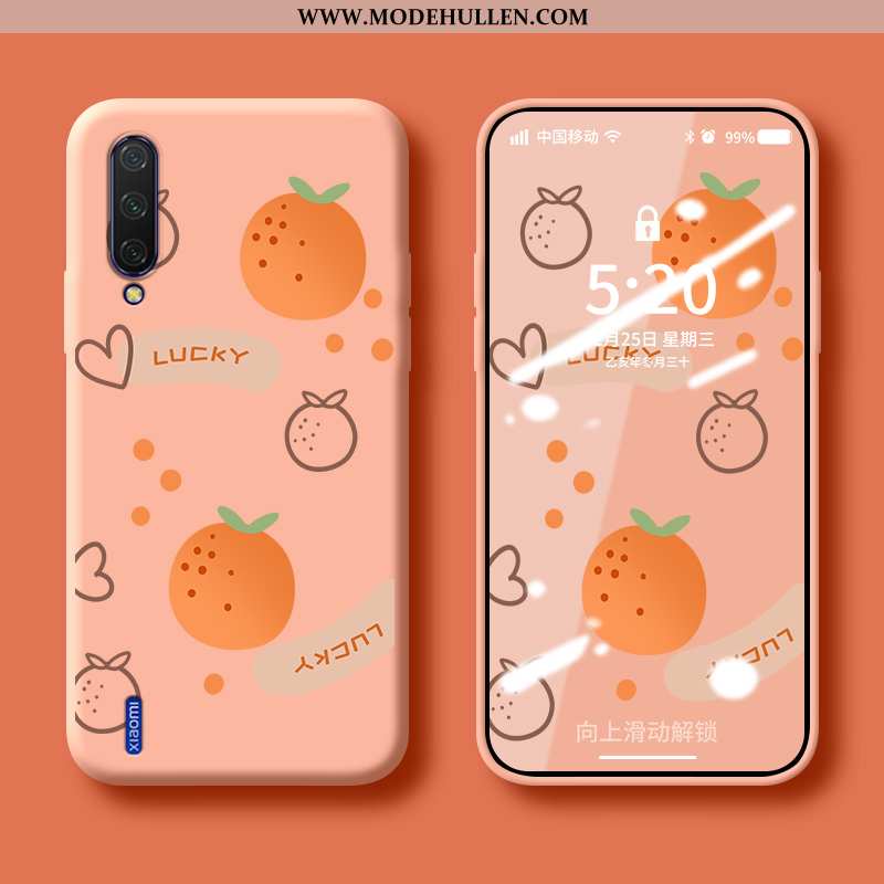 Hülle Xiaomi Mi A3 Weiche Silikon Trend Mini Frucht Kreativ Case Blau