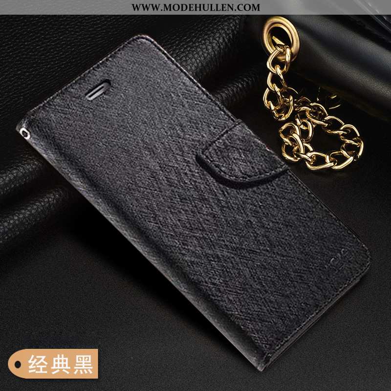 Hülle Xiaomi Mi Max 3 Lederhülle Weiche Mini Schutz Blau Case