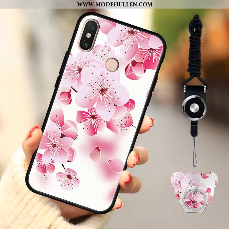 Hülle Xiaomi Mi Max 3 Nette Silikon Groß Handy Case Mini Rosa