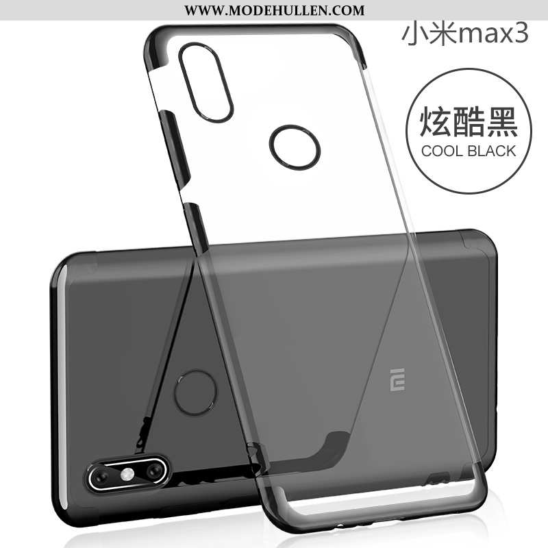 Hülle Xiaomi Mi Max 3 Persönlichkeit Kreativ Schutz Case Transparent Silikon Super Rosa