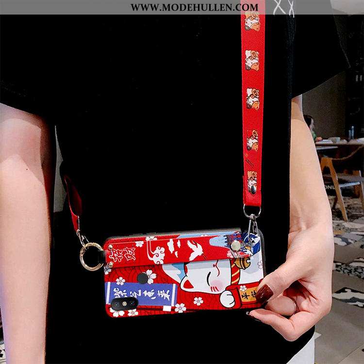 Hülle Xiaomi Mi Max 3 Schutz Mode Neu Kreativ Mini Festlich Case Rote